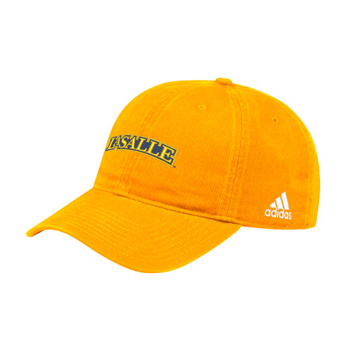  Adidas Gold Adjustable Washed Slouch - Wordmark