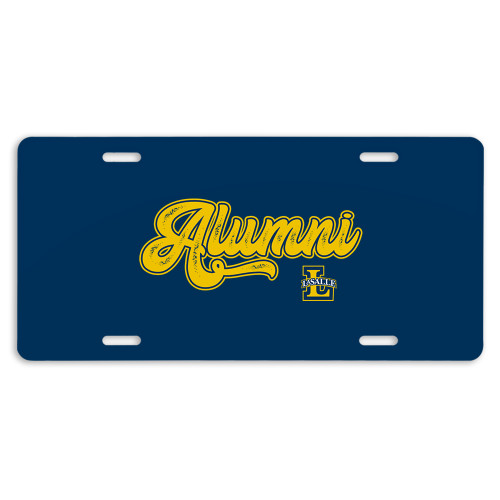  License Plate - Alumni Script