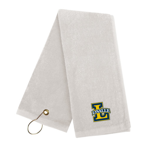  White Golf Towel - Primary Mark