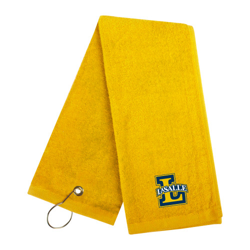  Gold Golf Towel - Primary Mark