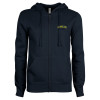Thumbnail image for  ENZA Womens Navy Fleece Full Zip Hoodie