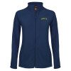 Thumbnail image for  Womens Navy Fleece Full Zip Jacket