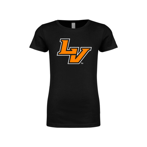  Next Level Girls Black Fashion Fit T Shirt - University of La Verne  LV Mark
