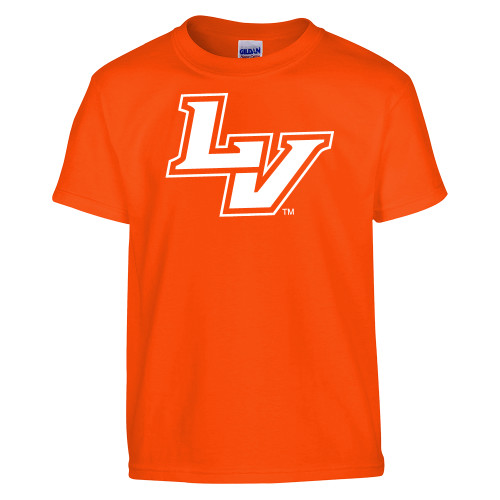  Youth Orange T Shirt - University of La Verne  LV Mark