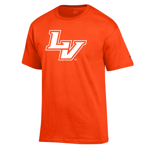  Champion Orange T Shirt - University of La Verne  LV Mark