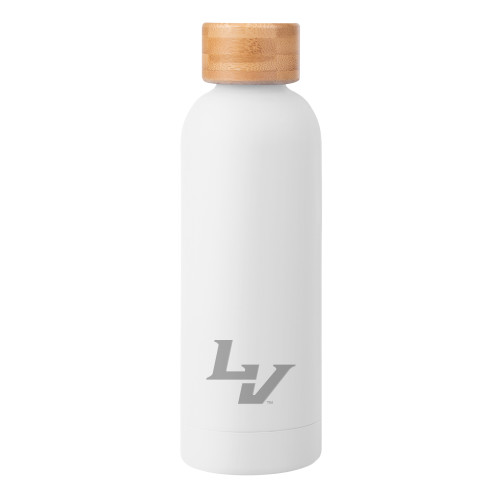  Blair White Stainless Steel Bottle w/ Bamboo Lid 17 oz - University of La Verne  LV Mark Engraved