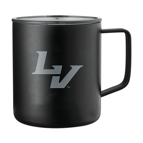  Rover Camp Vacuum Insulated Black Mug 14oz - University of La Verne  LV Mark Engraved