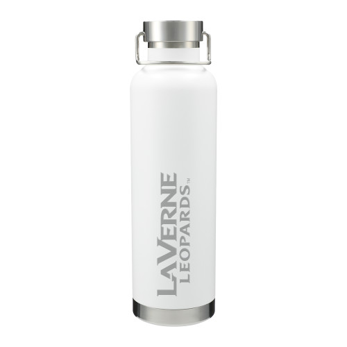  Thor Copper Vacuum Insulated White Bottle 32oz - University of La Verne  Leopards Wordmark Flat Engraved