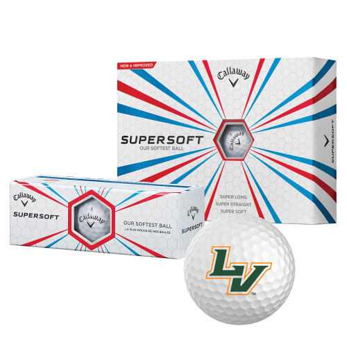  Callaway Supersoft Golf Balls 12/pkg - University of La Verne  LV Mark