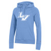 Thumbnail image for  Champion Womens Light Blue Pull Over Hood