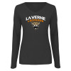 Thumbnail image for  Womens Dark Heather Long Sleeve V Neck Tee 