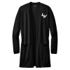 Thumbnail image for  Mercer + Mettle Womens Black Open Front Cardigan Sweater