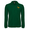 Thumbnail image for  Dark Green Fleece Full Zip Jacket