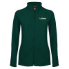 Thumbnail image for  Womens Dark Green Fleece Full Zip Jacket