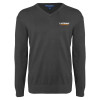 Thumbnail image for  Charcoal Heather VNeck Sweater