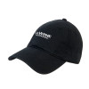 Thumbnail image for  Black Unstructured Adjustable Low Profile Hat