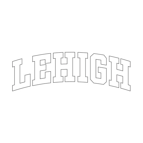  Medium Decal - Arched Lehigh