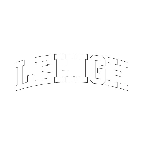  Small Decal - Arched Lehigh