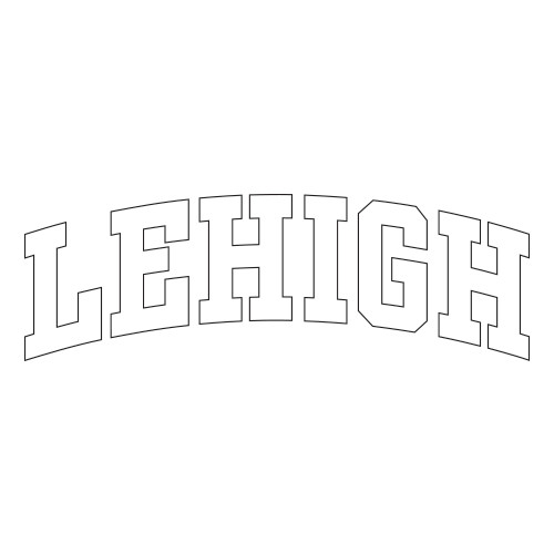  Extra Large Decal - Arched Lehigh