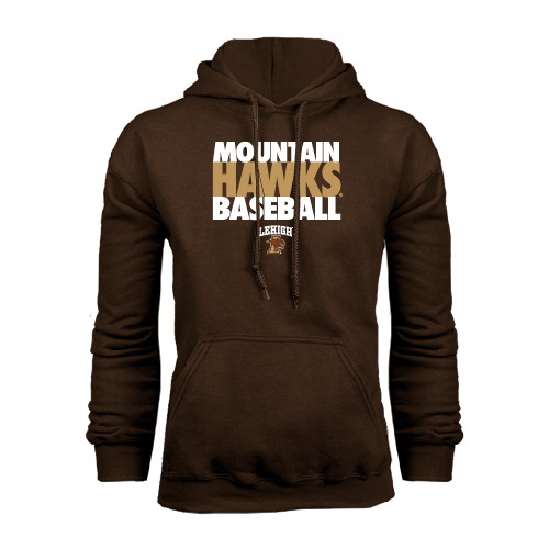  Brown Fleece Hoodie - Mountain Hawks Baseball