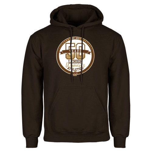  Brown Fleece Hoodie - Lehigh Womens Athletics 50 Years