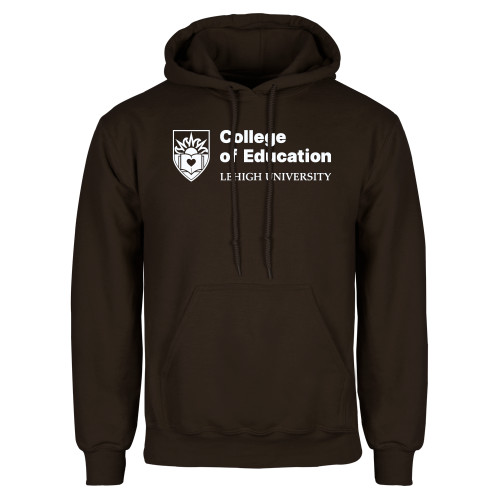 Brown Fleece Hoodie - Lehigh University College of Education
