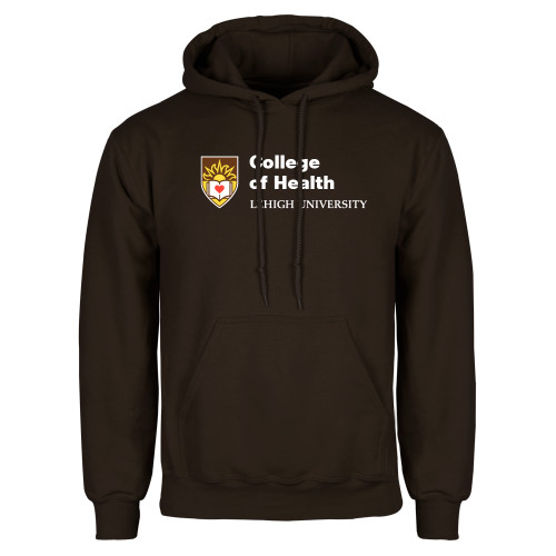 Brown Fleece Hoodie - Lehigh University College of Health