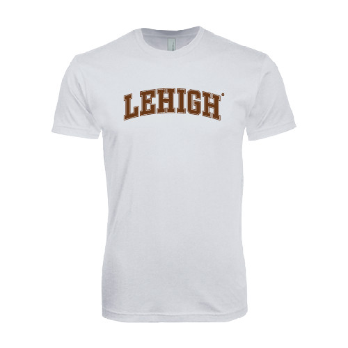  Next Level White SoftStyle T Shirt - Arched Lehigh