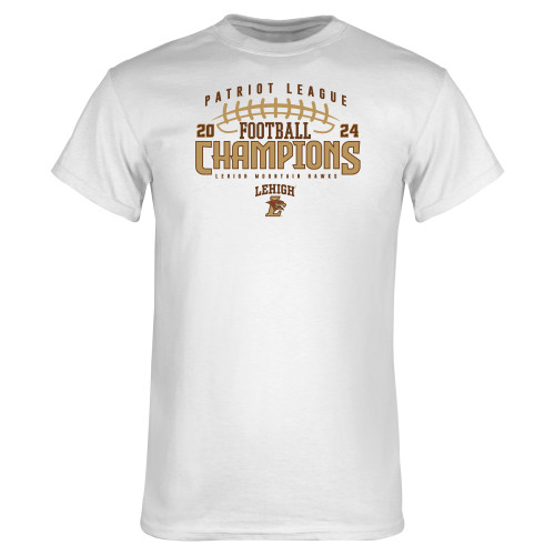  White T Shirt - 2024 Patriot League Football Champs