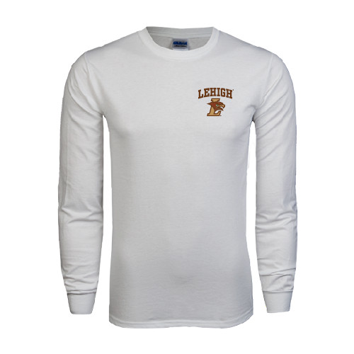 Men's Brown Lehigh Mountain Hawks Long Sleeve T-Shirt