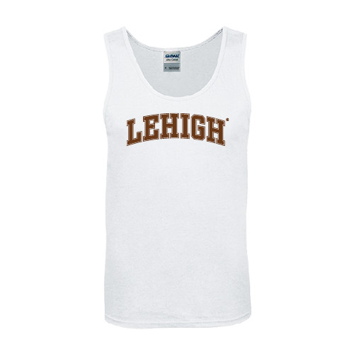  White Tank Top - Arched Lehigh