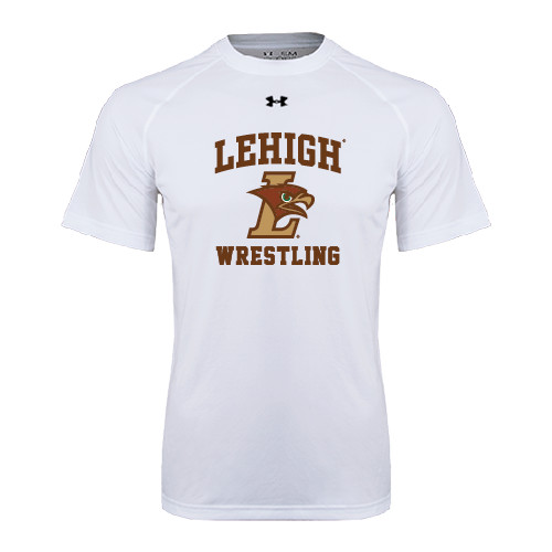  Under Armour White Tech Tee - Wrestling