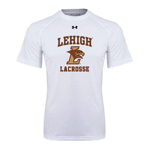  Under Armour White Tech Tee - Lacrosse