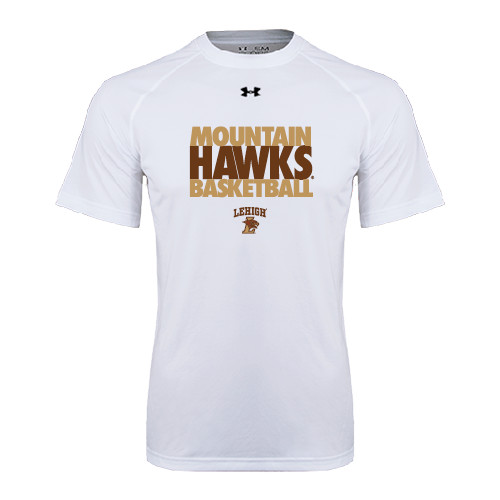  Under Armour White Tech Tee - Mountain Hawks Basketball