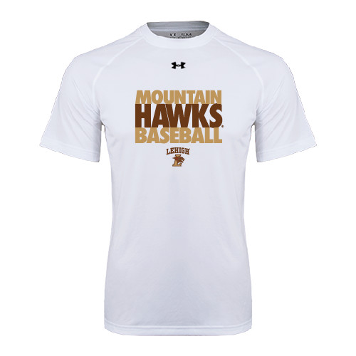  Under Armour White Tech Tee - Mountain Hawks Baseball