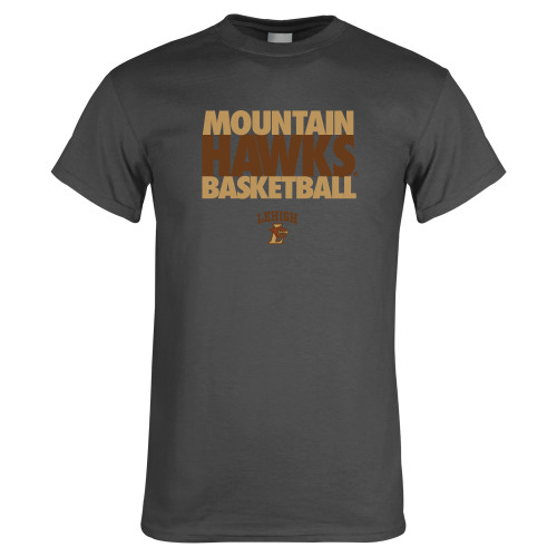  Charcoal T Shirt - Mountain Hawks Basketball