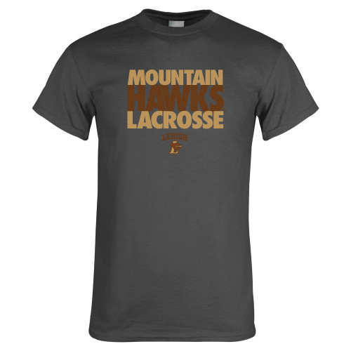  Charcoal T Shirt - Mountain Hawks Lacrosse