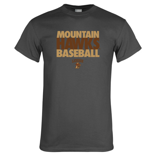  Charcoal T Shirt - Mountain Hawks Baseball