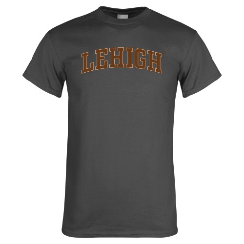  Charcoal T Shirt - Arched Lehigh