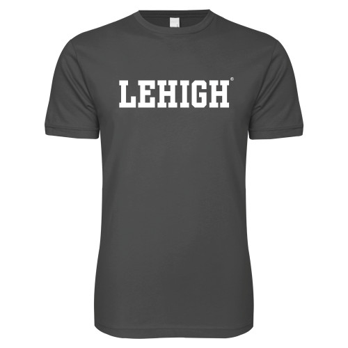  Next Level Charcoal SoftStyle T Shirt - Flat Lehigh