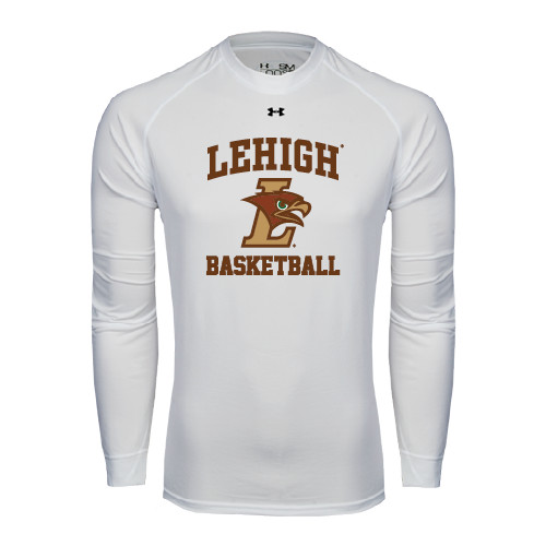  Under Armour White Long Sleeve Tech Tee - Basketball