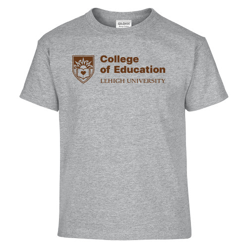  Youth Grey T Shirt - Lehigh University College of Education