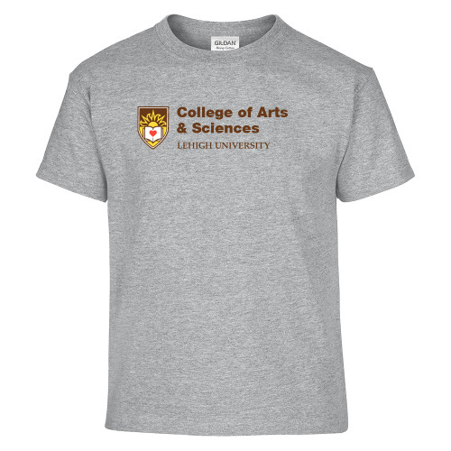  Youth Grey T Shirt - Lehigh University College of Arts and Sciences