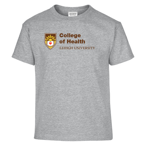  Youth Grey T Shirt - Lehigh University College of Health
