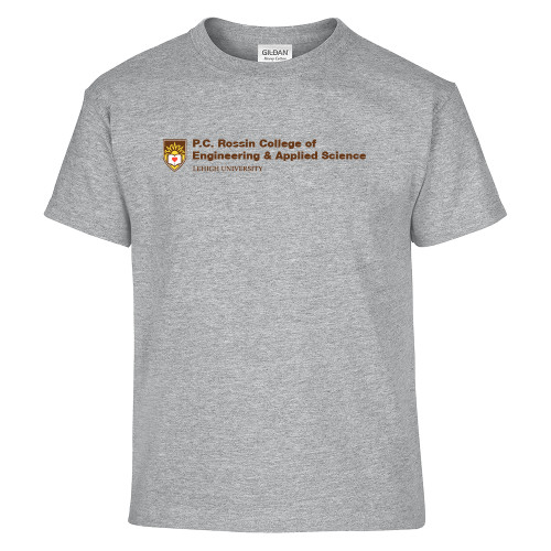  Youth Grey T Shirt - Lehigh University College of Engineering