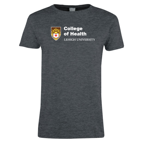  Womens Dark Heather Short Sleeve Tee - Lehigh University College of Health