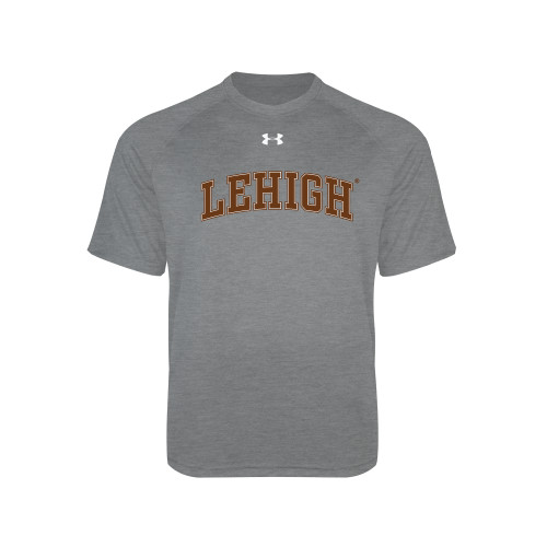  Under Armour Youth Grey Tech Tee - Arched Lehigh