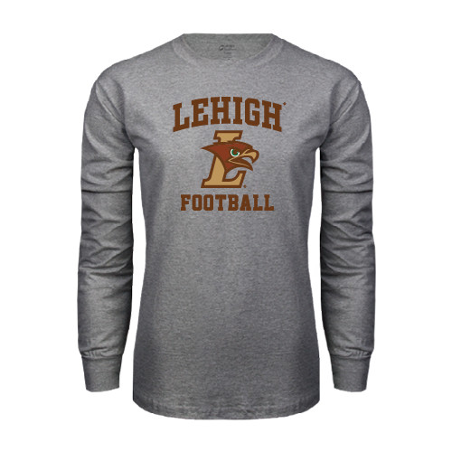  Grey Long Sleeve T Shirt - Football