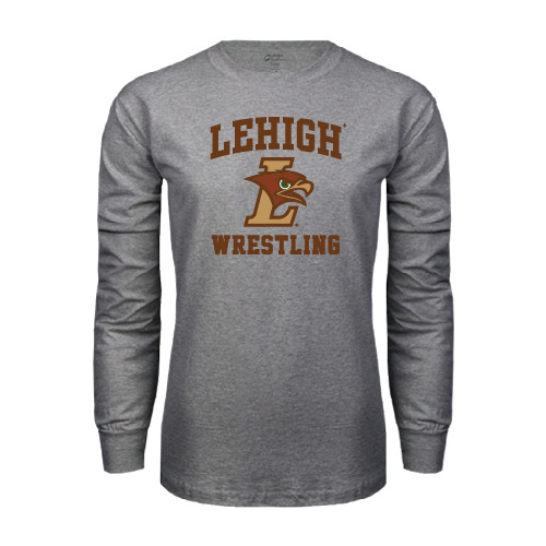  Grey Long Sleeve T Shirt - Wrestling