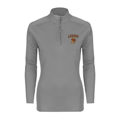  Syntrel Womens Platinum Interlock 1/4 Zip - Official Logo